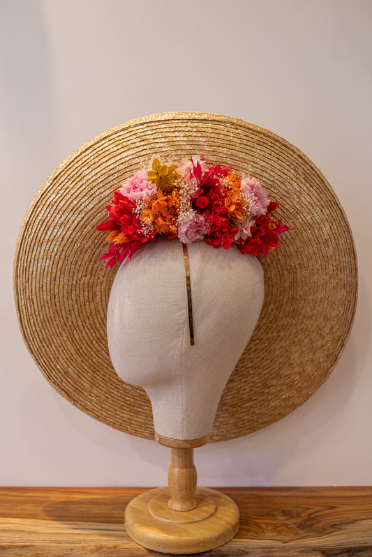 Capeline Collioure - décor en-dessous