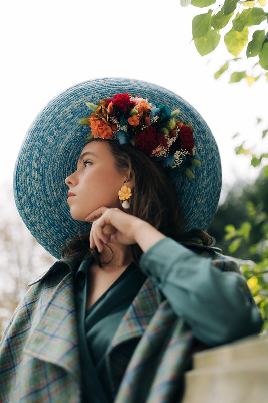 Capeline Gismonda - décor en-dessous