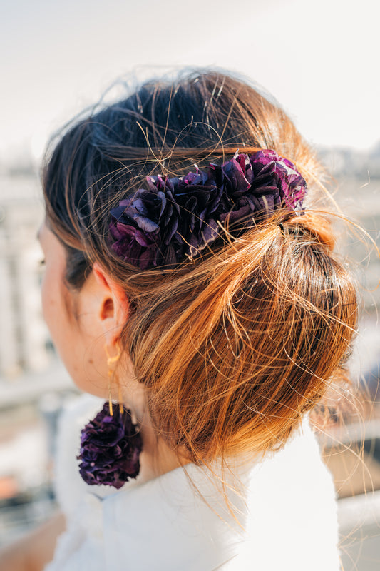 Cadix fleurs en tissu colorées pour tous les jours ou occasion