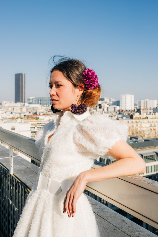 Cadix fleurs en tissu colorées pour tous les jours ou occasion