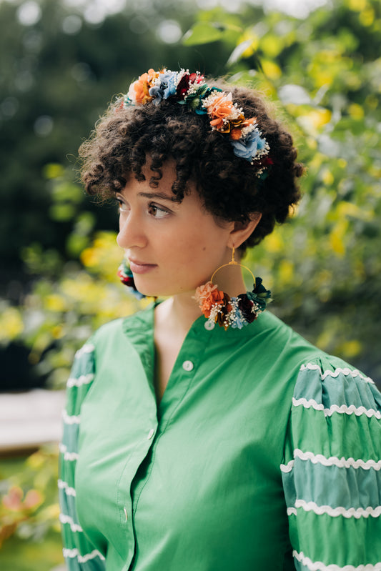 Serre-tête Gismonda - Fleurs