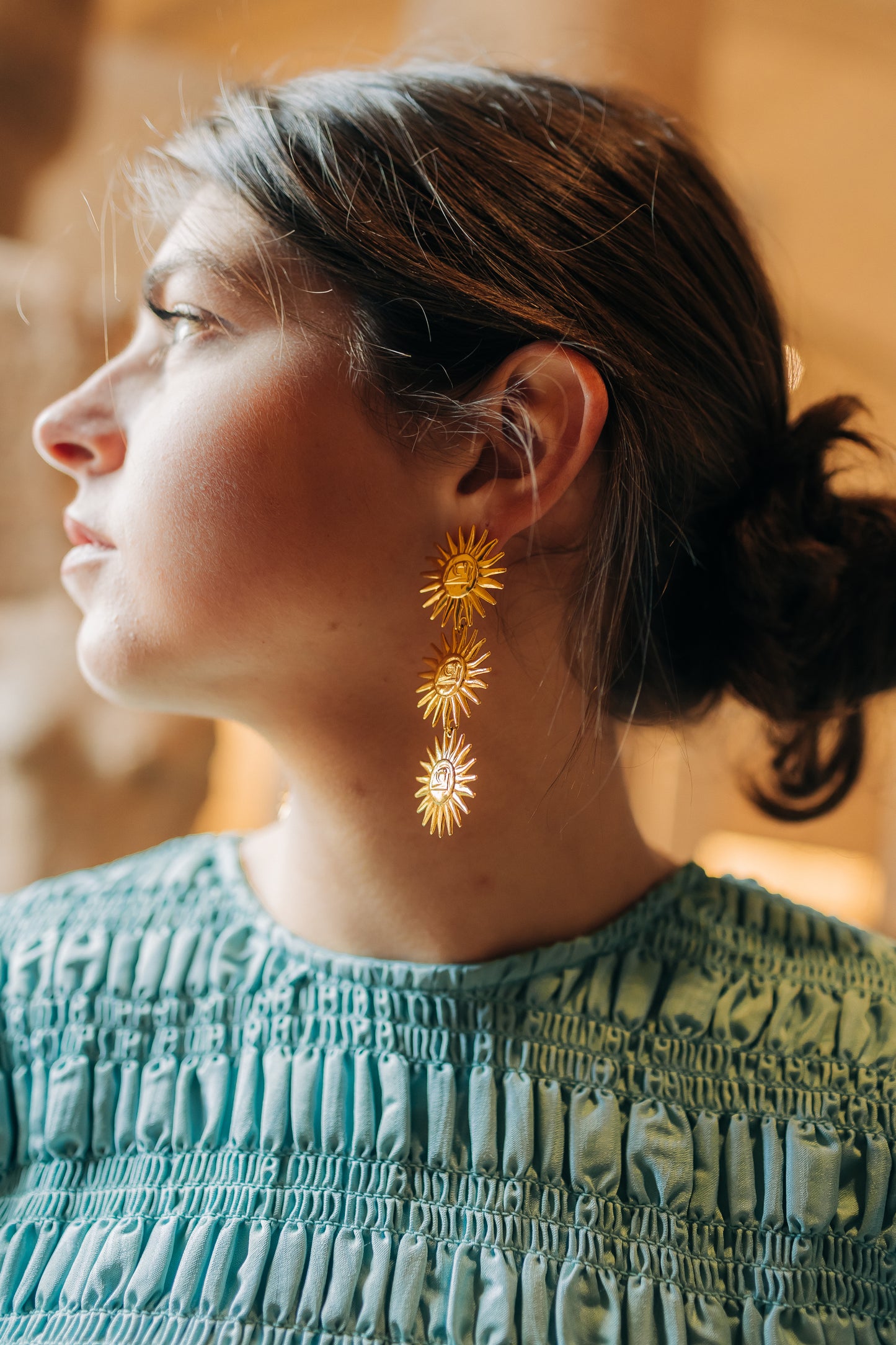 Boucles d'oreilles Héliopolis