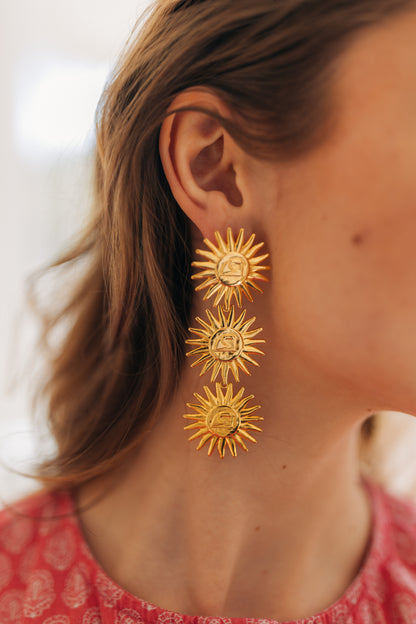 Boucles d'oreilles Héliopolis