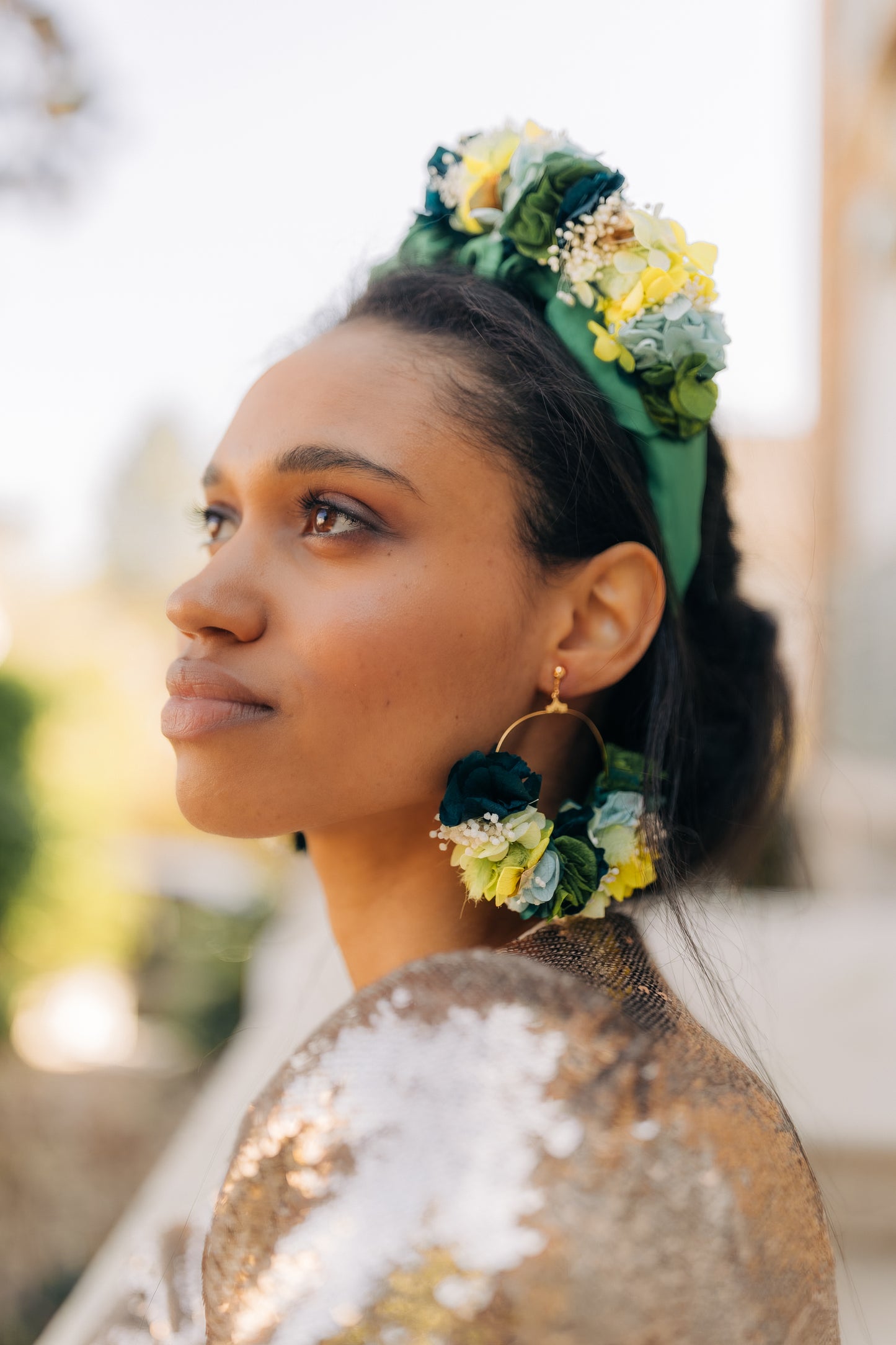 Boucles d'oreilles Jardin du Nil