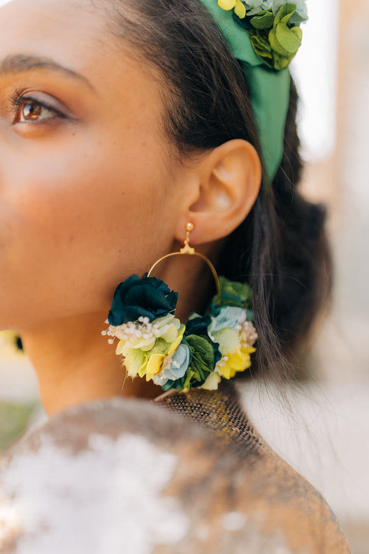Boucles d'oreilles Jardin du Nil