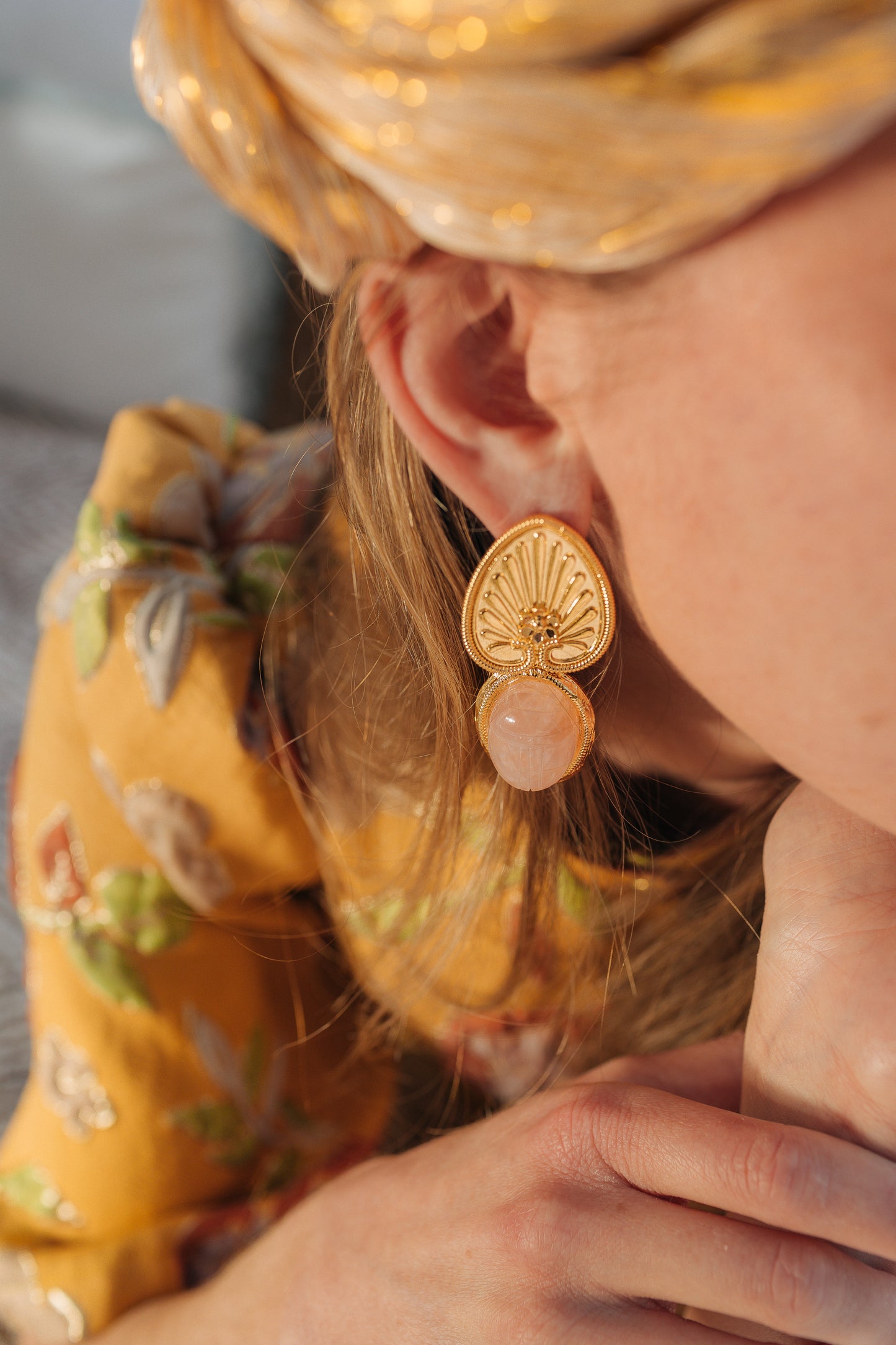 Boucles d'oreilles Khépri