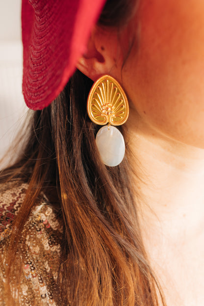 Boucles d'oreilles Khépri