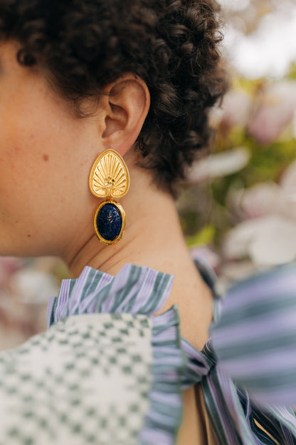 Boucles d'oreilles Khépri