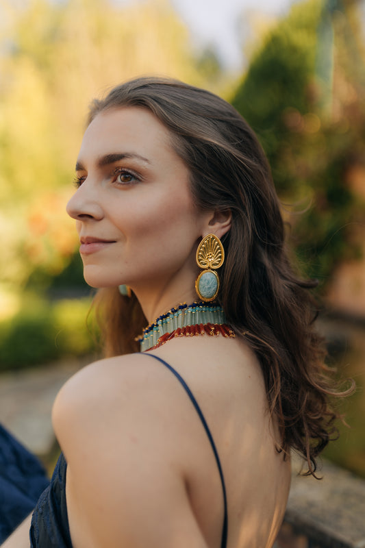 Boucles d'oreilles Khépri