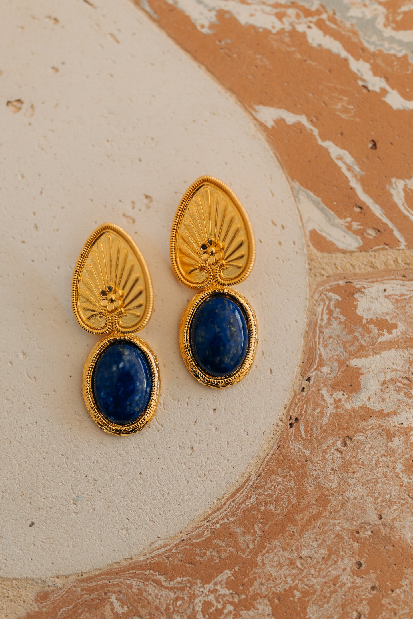 Boucles d'oreilles Khépri