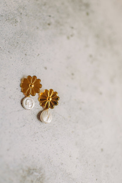 Boucles d'oreilles Lotus