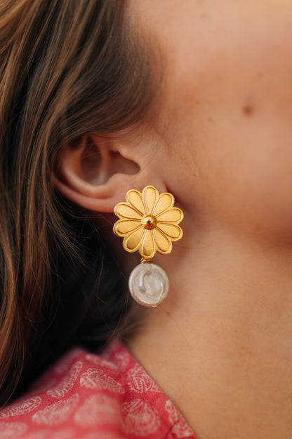 Boucles d'oreilles Lotus
