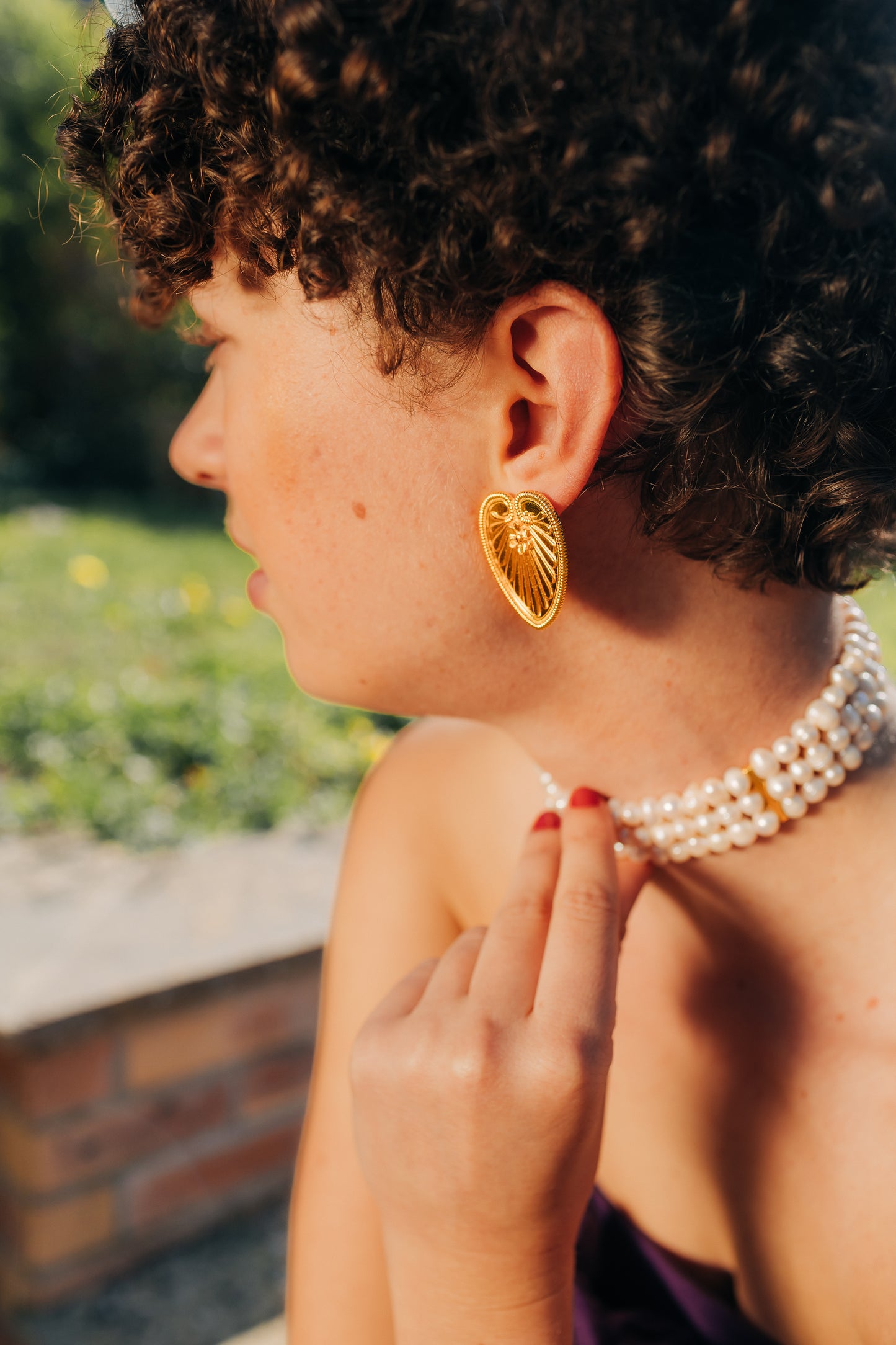 Boucles d'oreilles Nefertoum