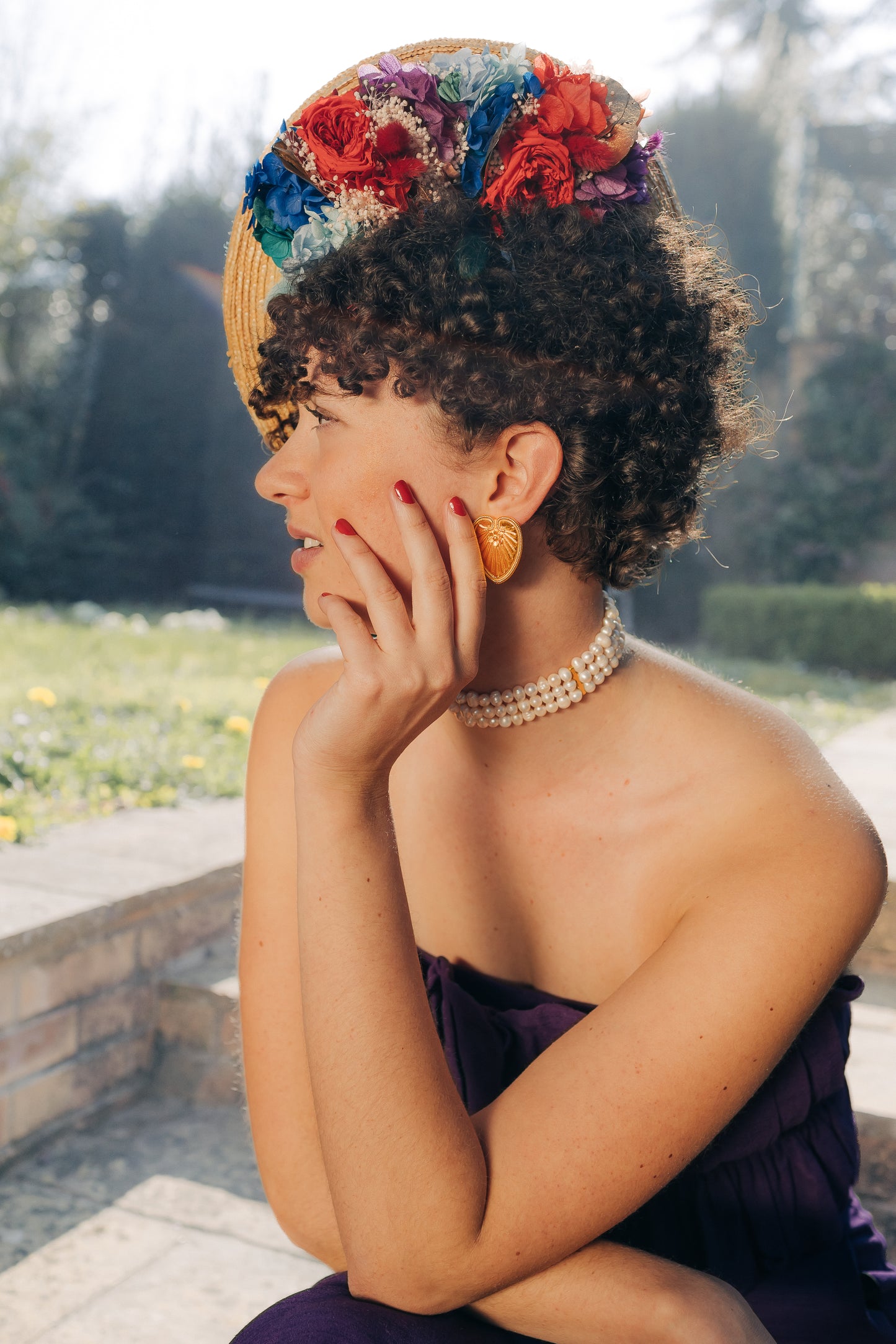 Boucles d'oreilles Nefertoum