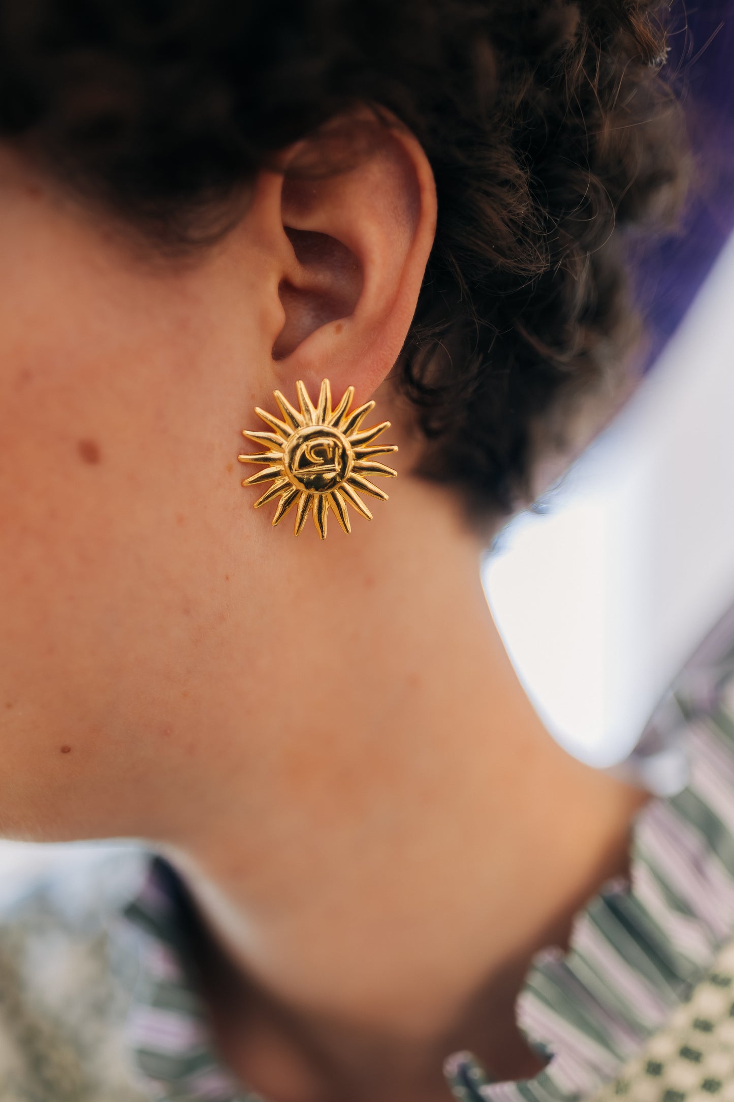 Boucles d'oreilles Rê