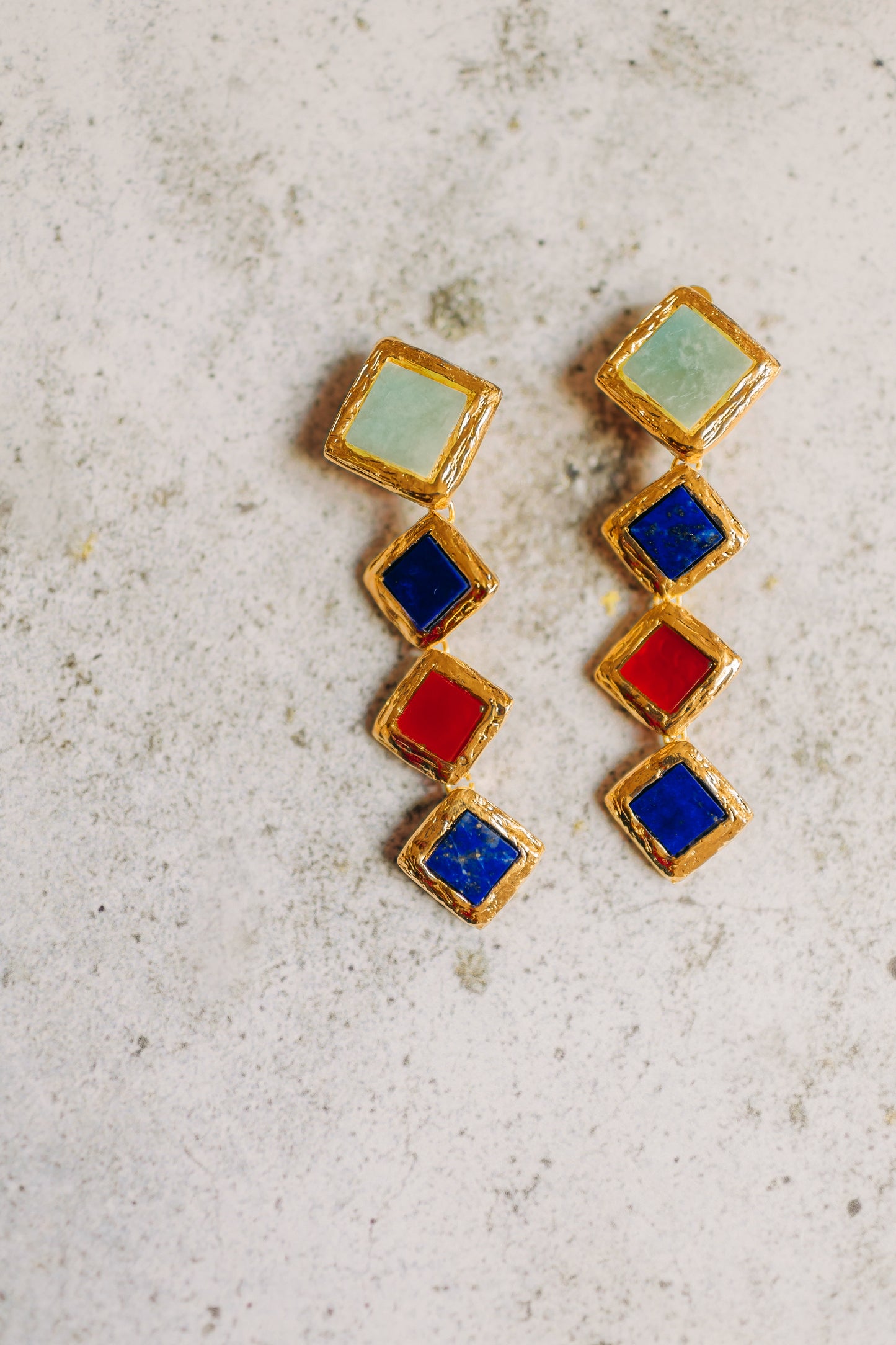 Boucles d'oreilles Djed