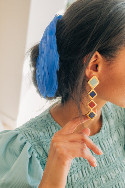 Boucles d'oreilles Djed