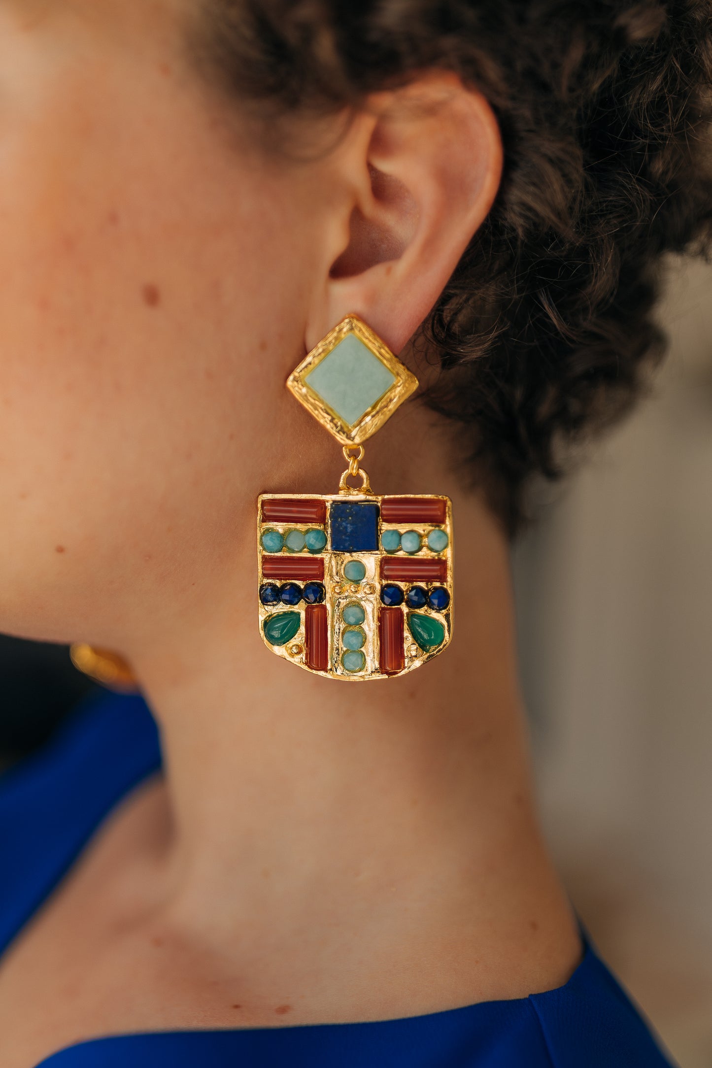 Boucles d'oreilles Uræus