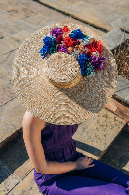 Capeline Cléopâtre - décor au-dessus