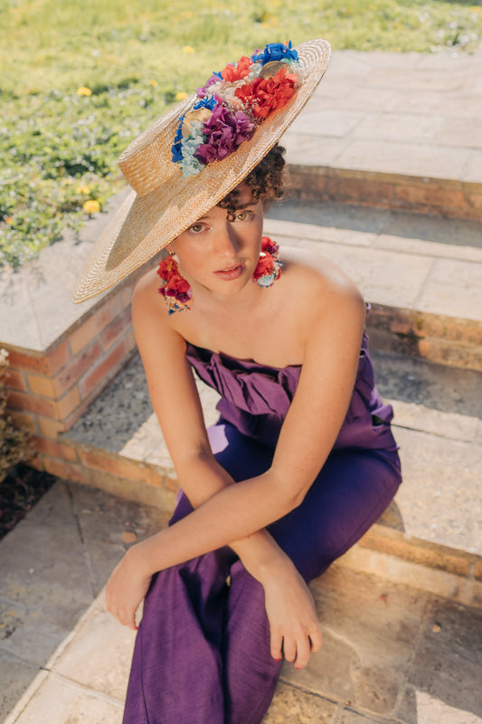 Capeline Cléopâtre - décor au-dessus