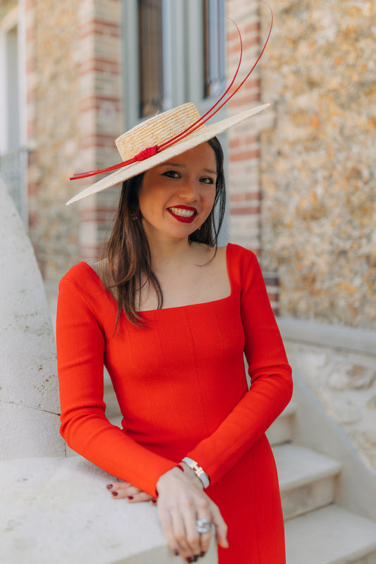 Capeline Maât - décor au-dessus