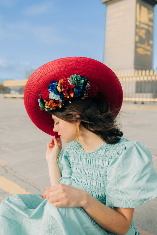 Capeline Toutankhamon - décor en-dessous