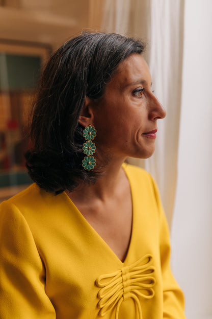 Boucles d'oreilles Hatchepsout
