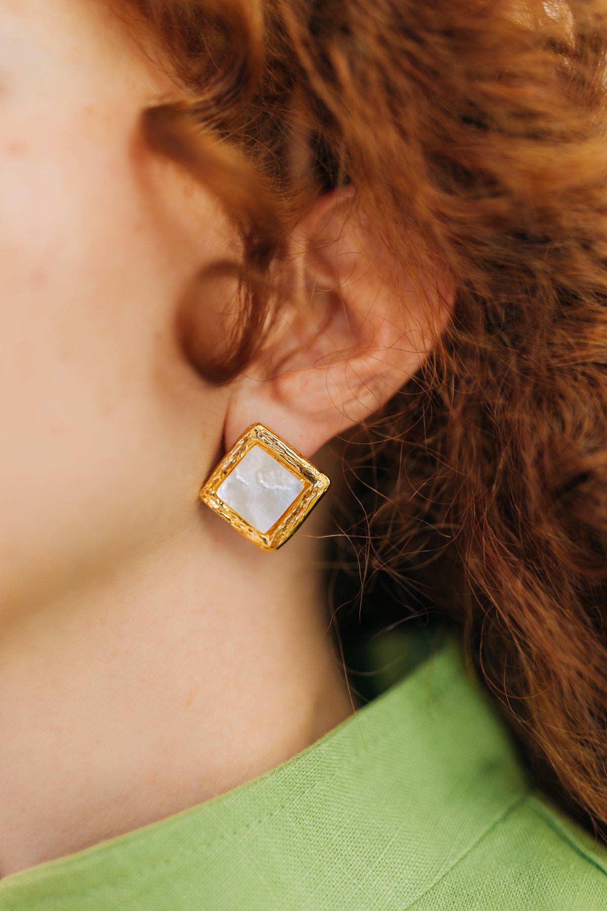 Boucles d'oreilles Mondrian
