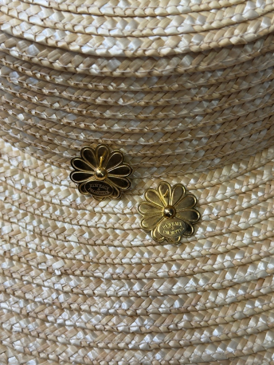 Boucles d'oreilles Rosette