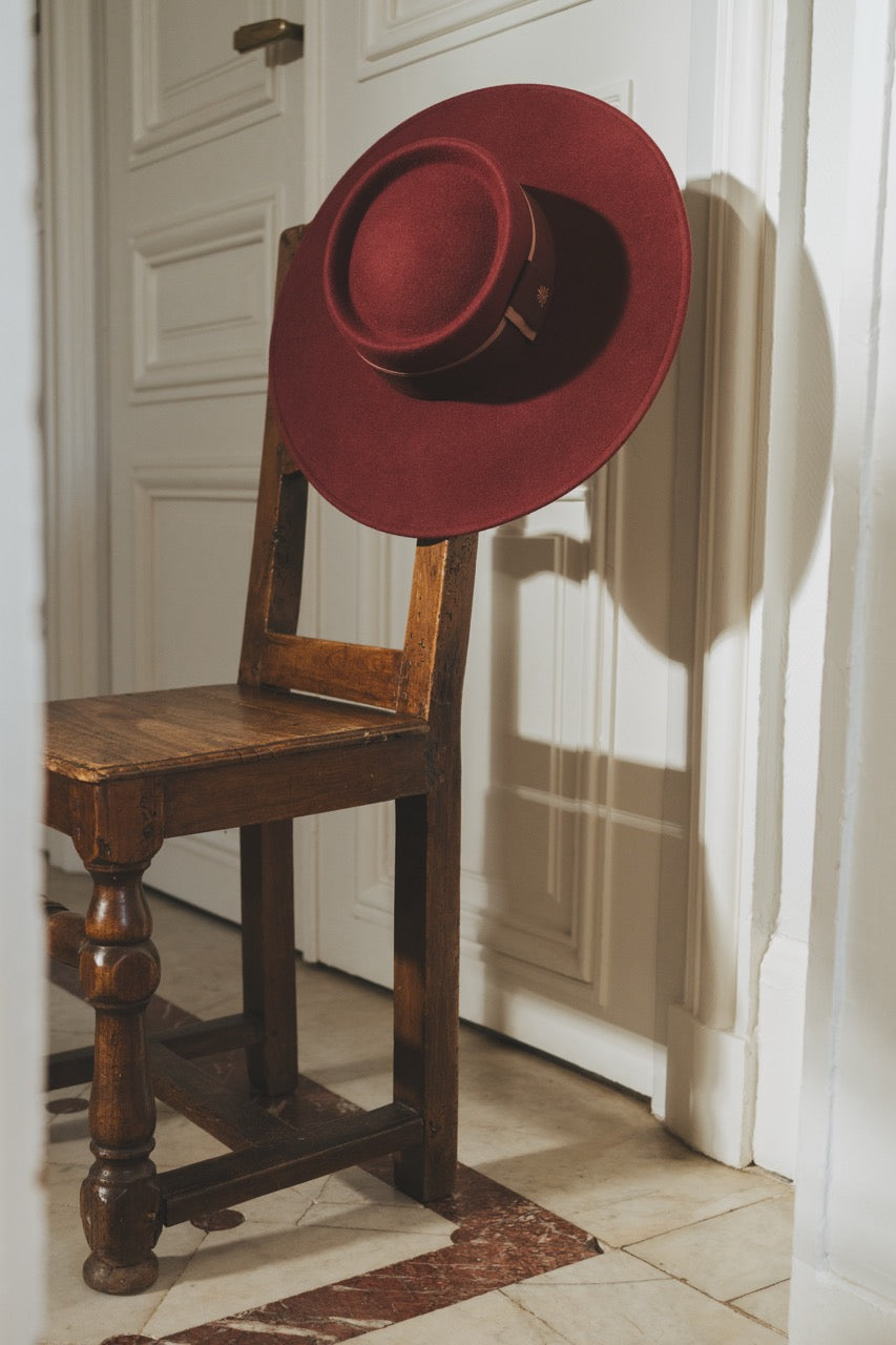 Canotier Brigitte - Feutre