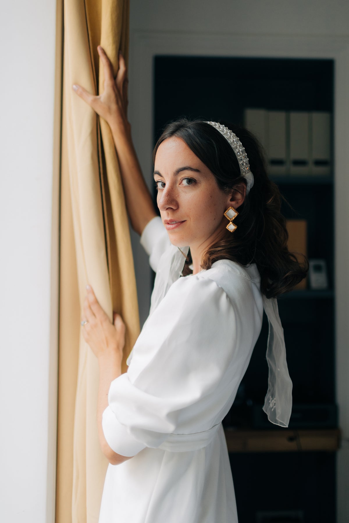 Choker Romy – Ras-de-cou & bandeau de mariée