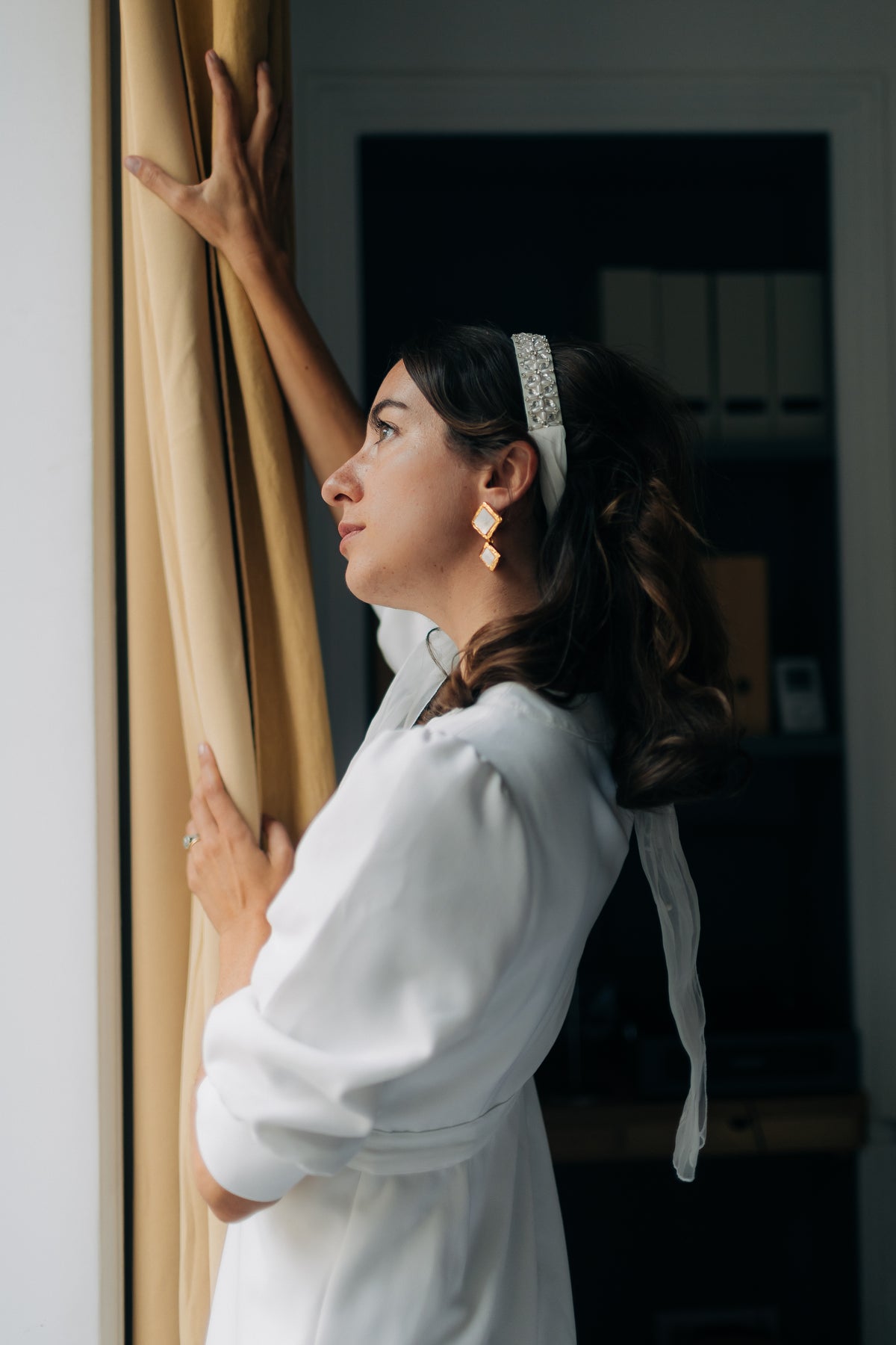Choker Romy – Ras-de-cou & bandeau de mariée