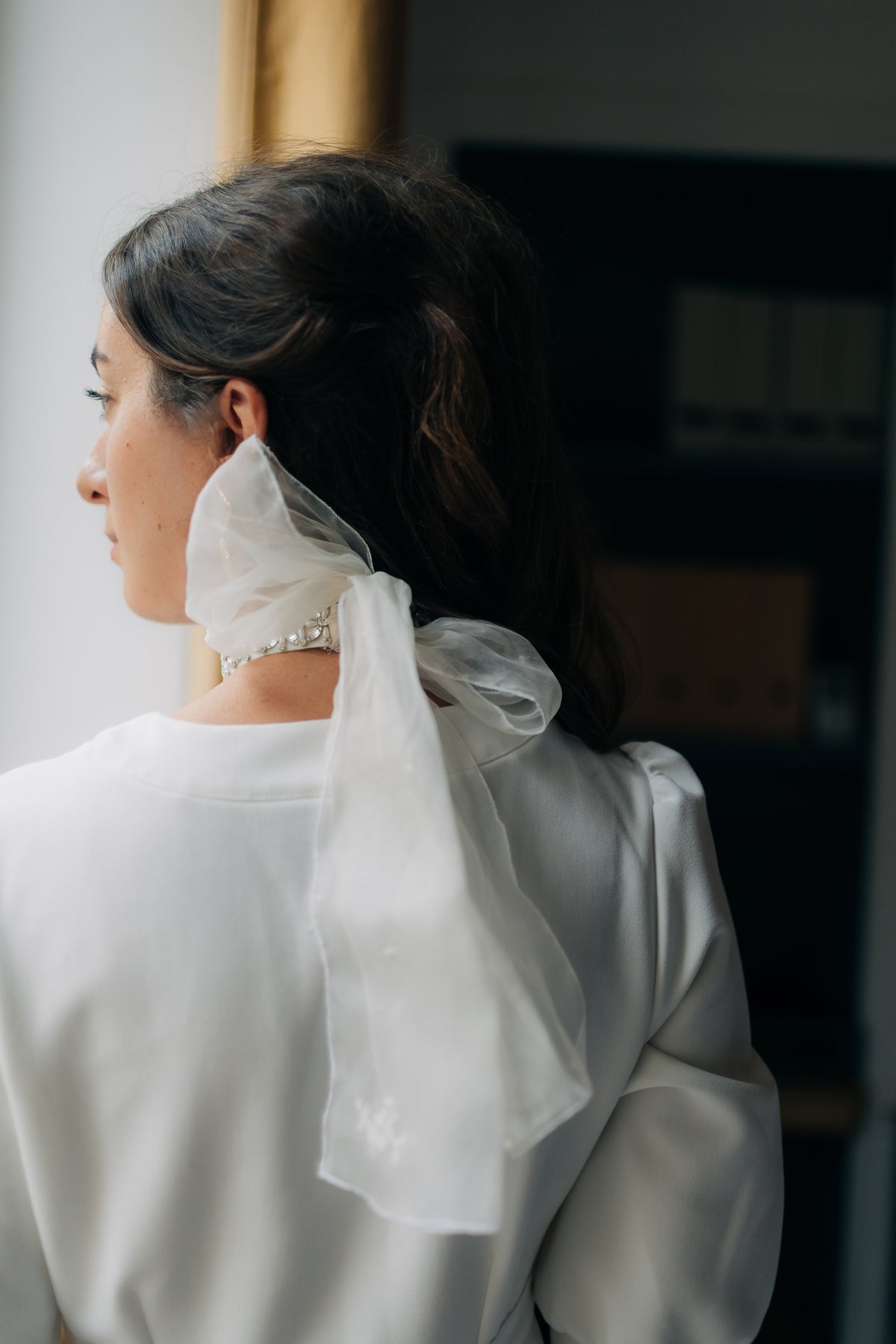 Choker Romy – Ras-de-cou & bandeau de mariée