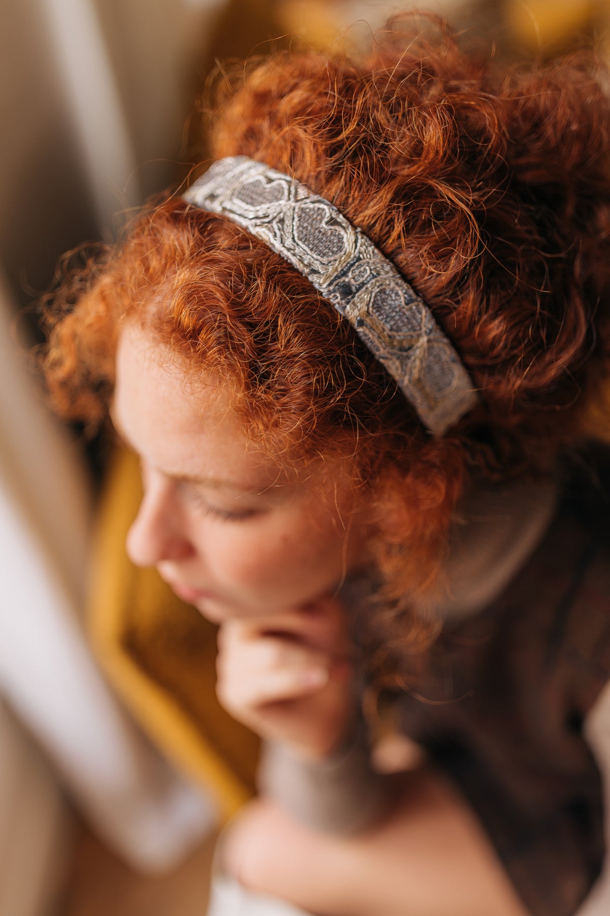Choker Zazie – Ras-de-cou & bandeau de cheveux