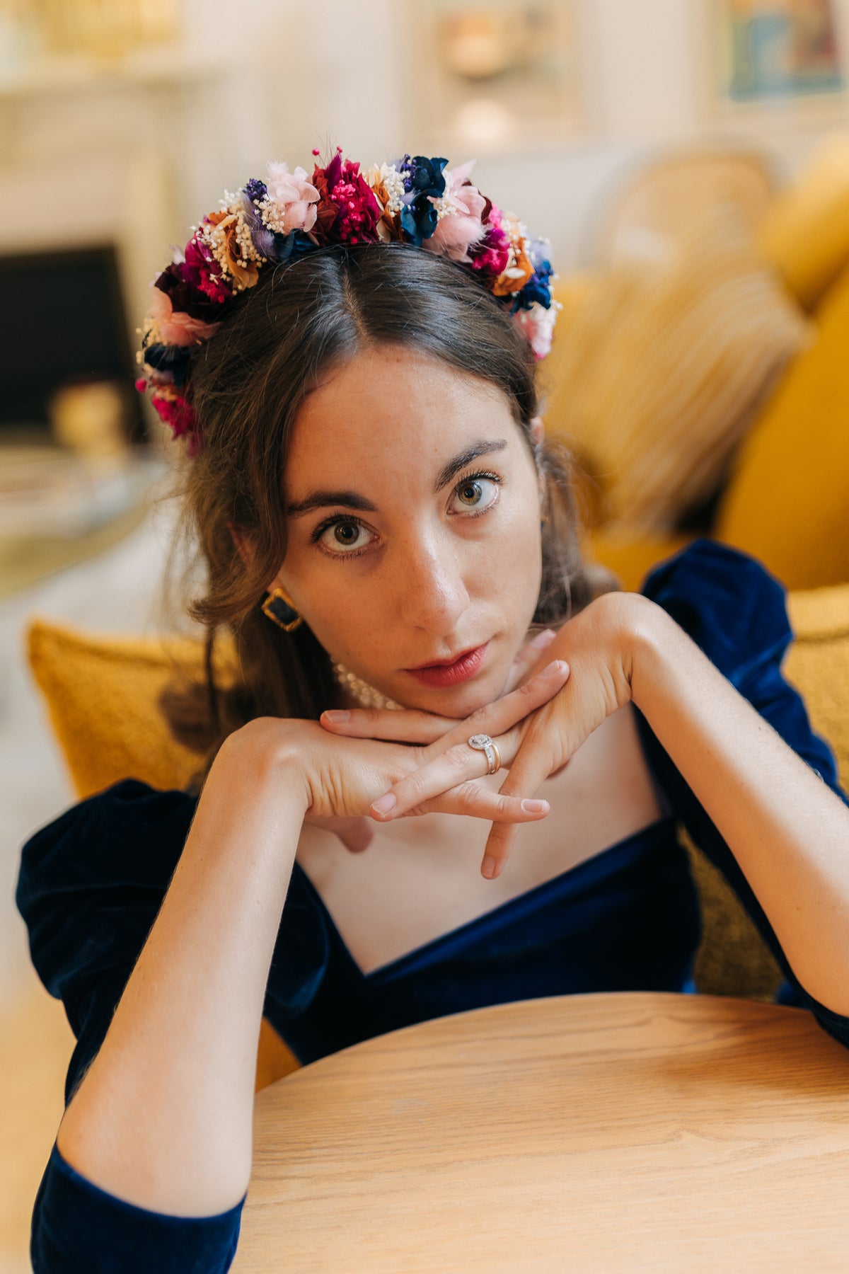 Serre-tête Rochefort – Fleurs