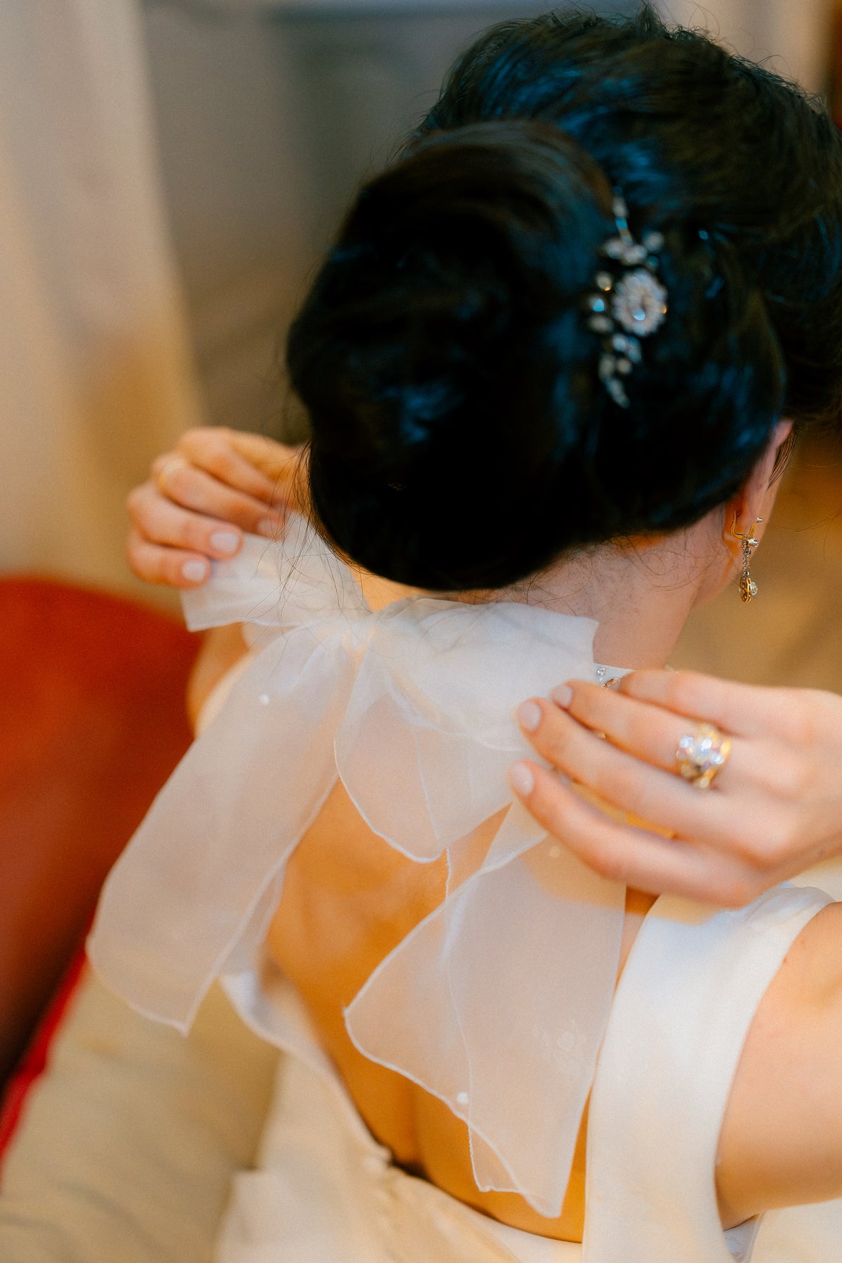Choker Romy – Ras-de-cou & bandeau de mariée