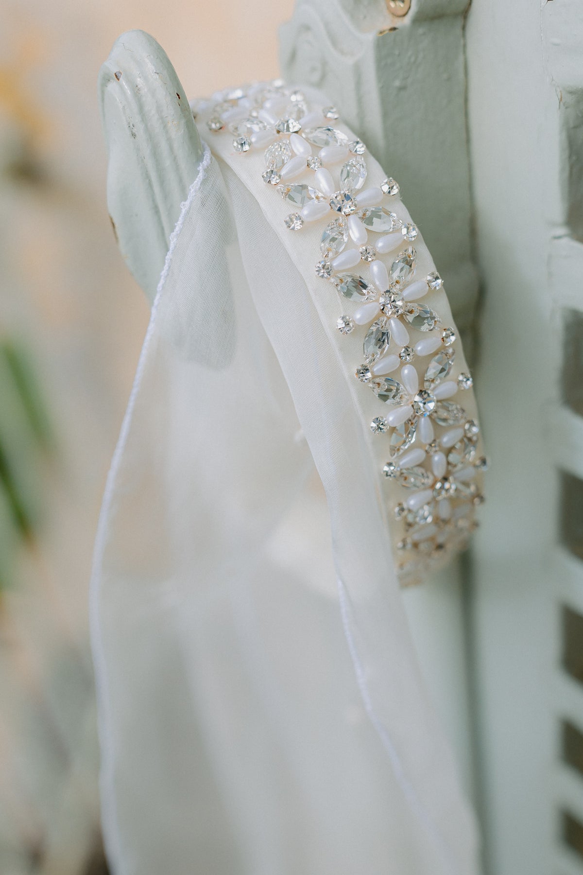 Choker Romy – Ras-de-cou & bandeau de mariée