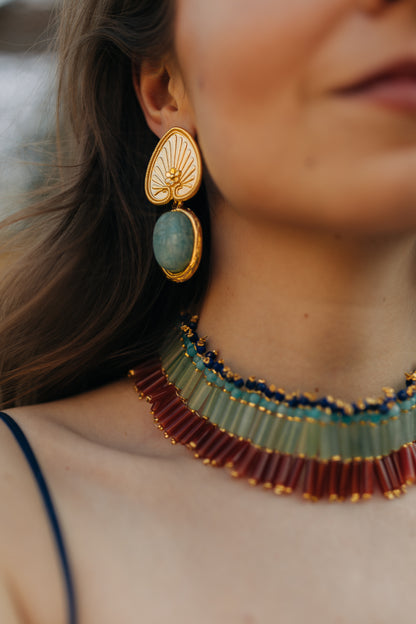 Boucles d'oreilles Khépri