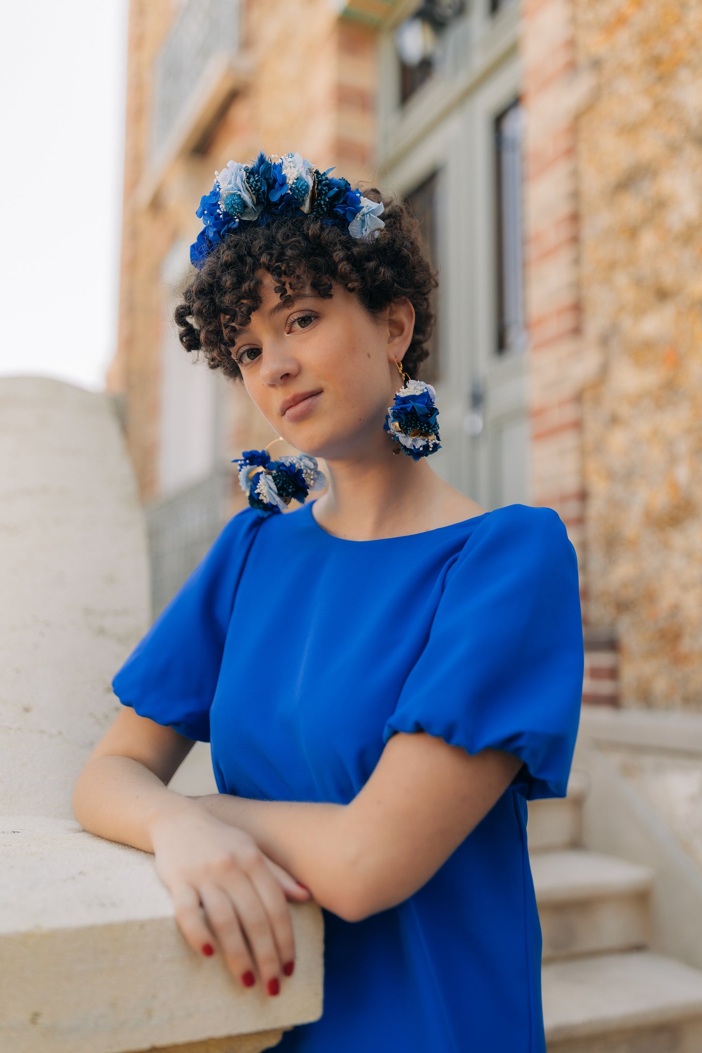 Serre-tête Lapis-Lazuli - Tissu