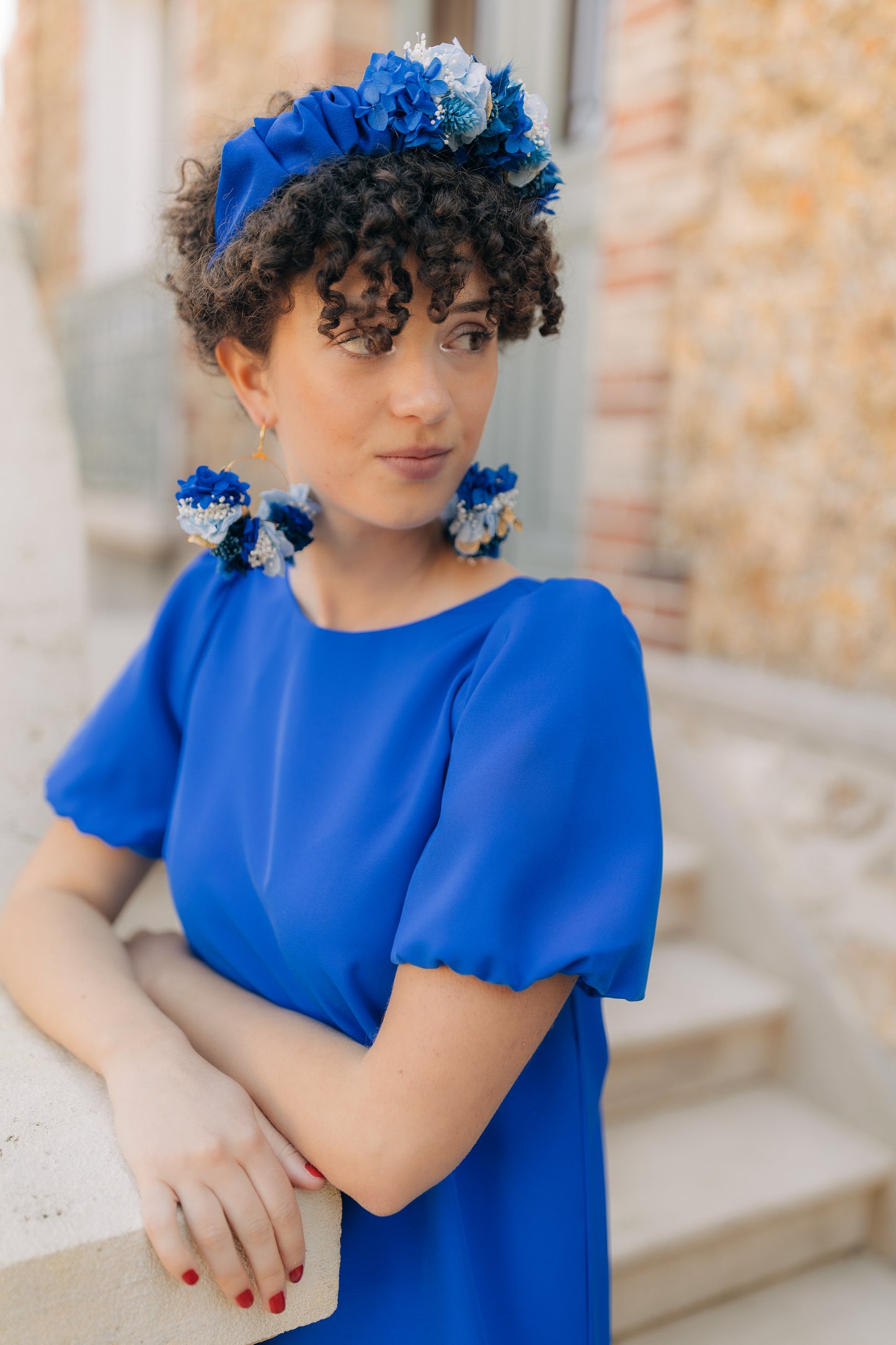 Serre-tête Lapis-Lazuli - Tissu