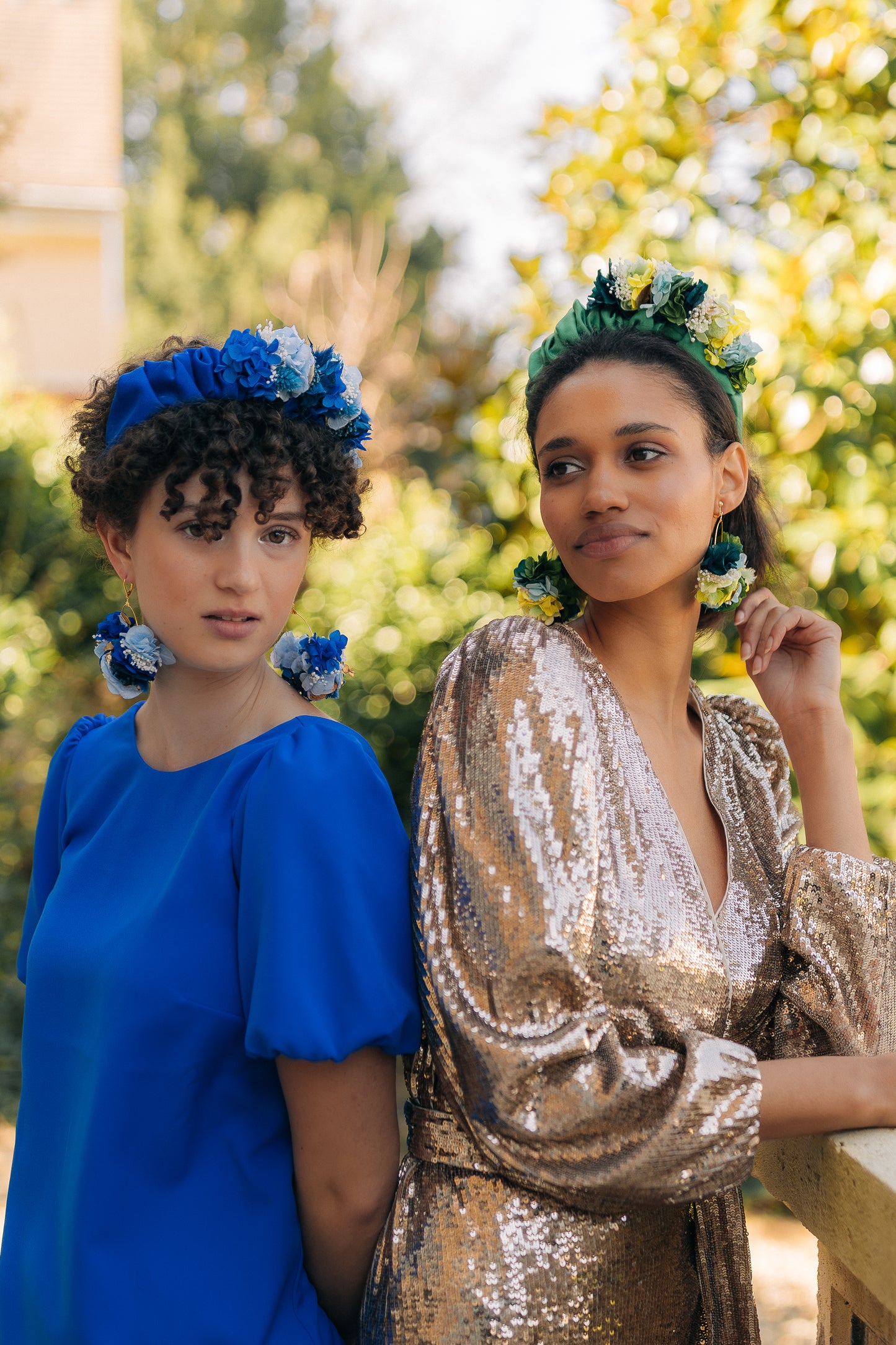 Serre-tête Lapis-Lazuli - Tissu