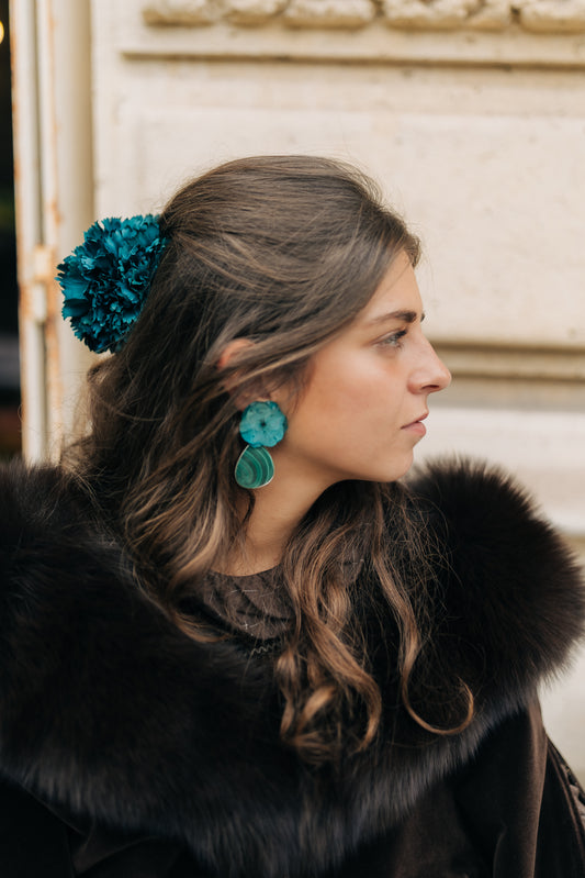 Boucles d'oreilles Émile Gallé