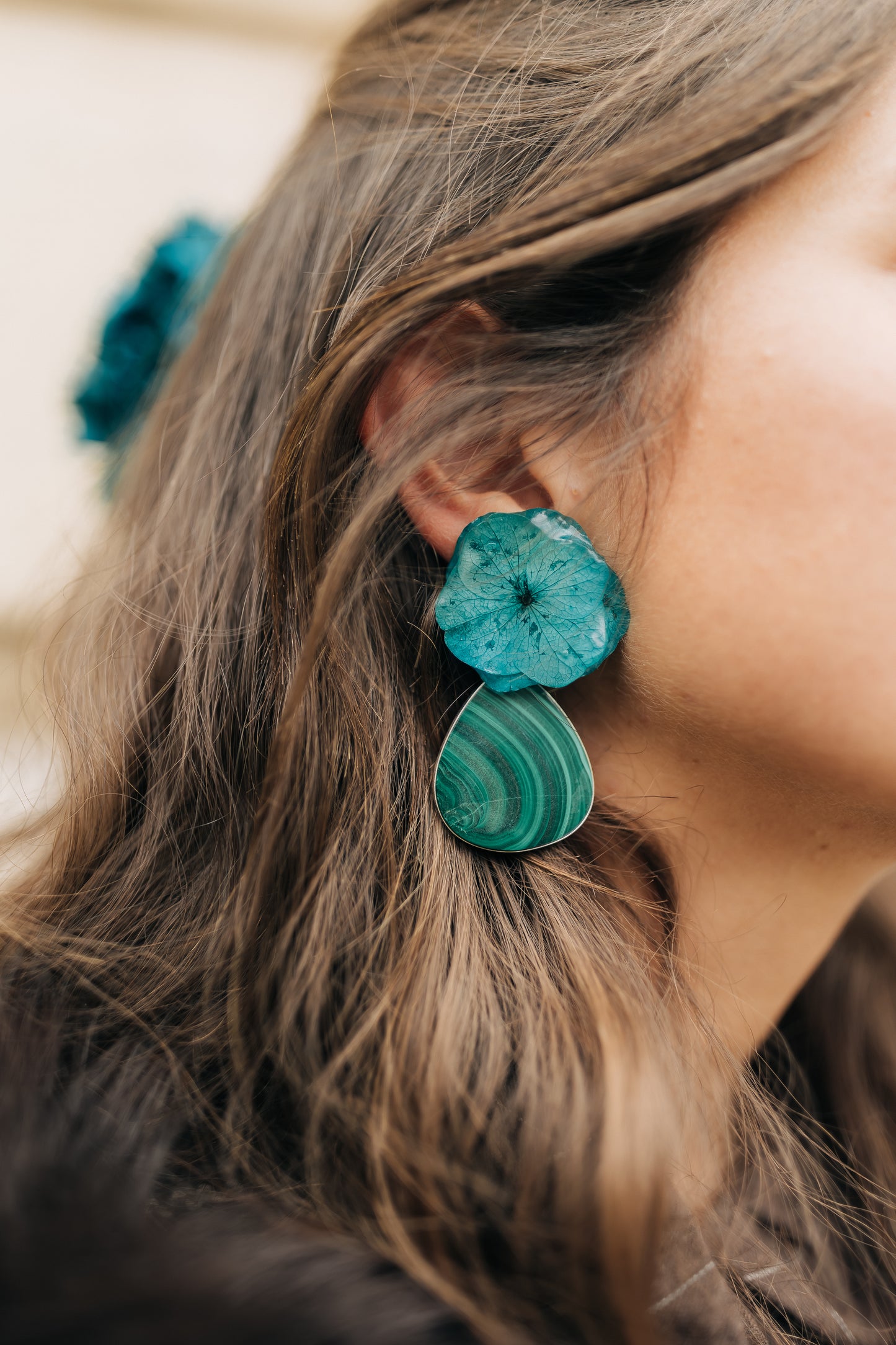 Boucles d'oreilles Émile Gallé