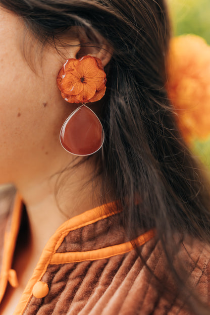 Boucles d'oreilles Émile Gallé