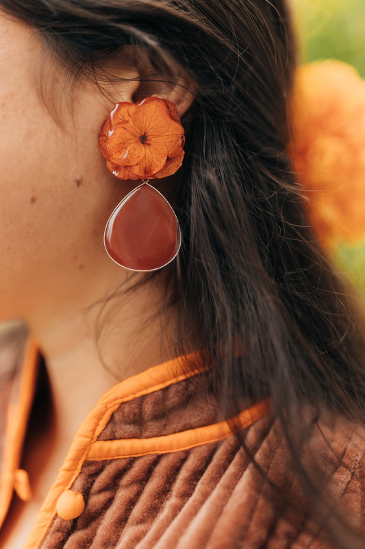 Boucles d'oreilles Émile Gallé