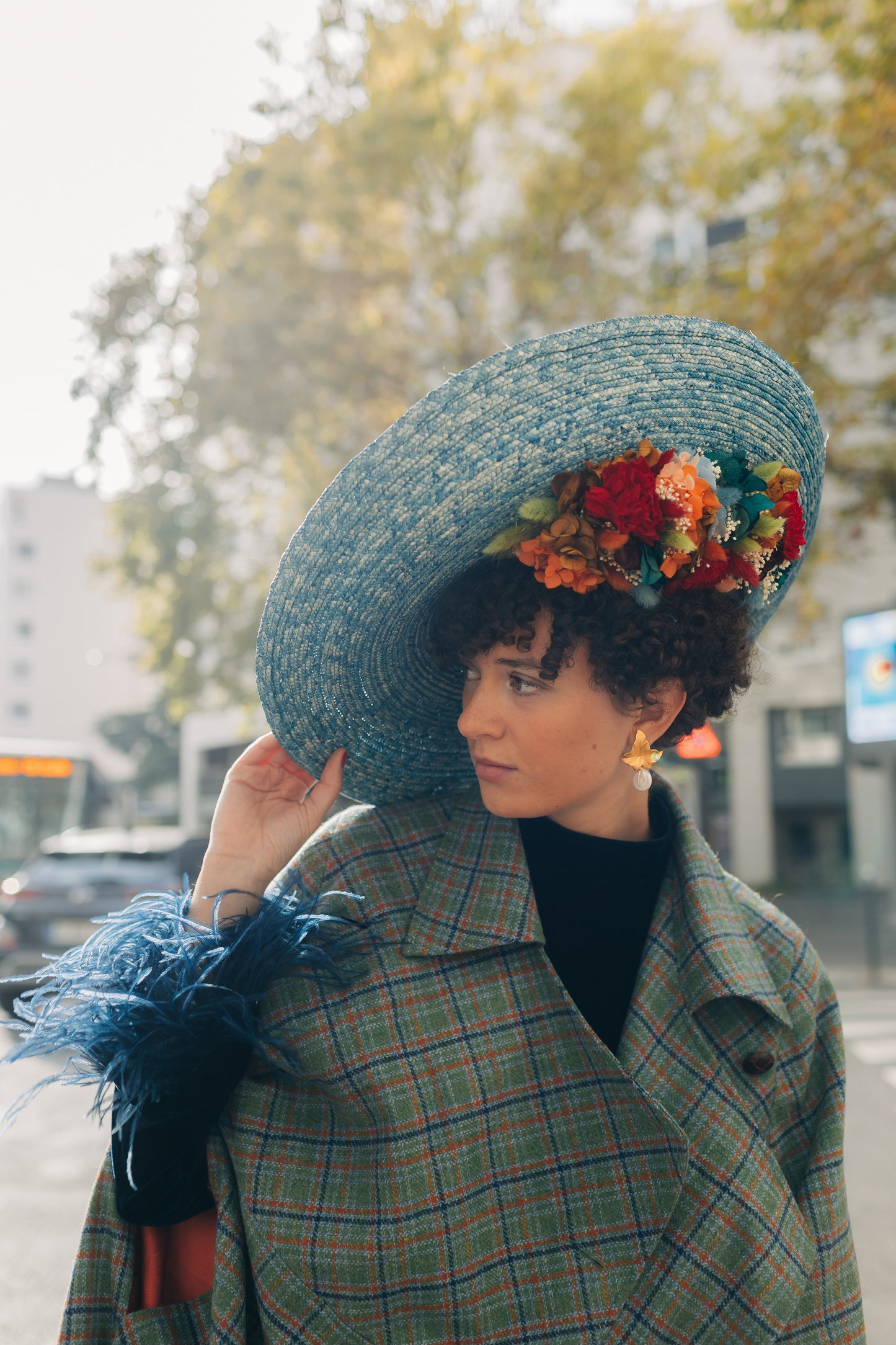 Capeline Gismonda - décor en-dessous