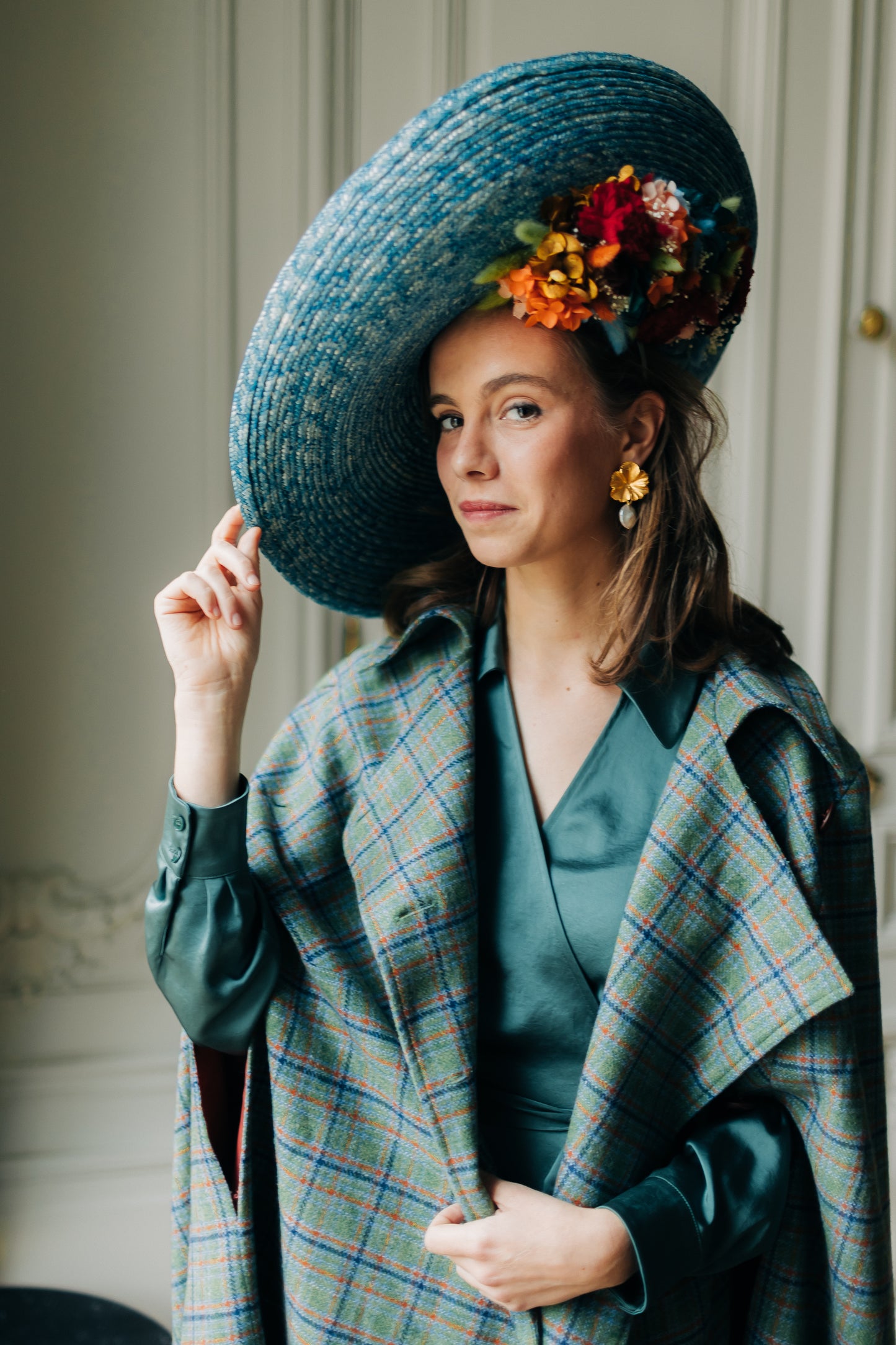 Capeline Gismonda - décor en-dessous