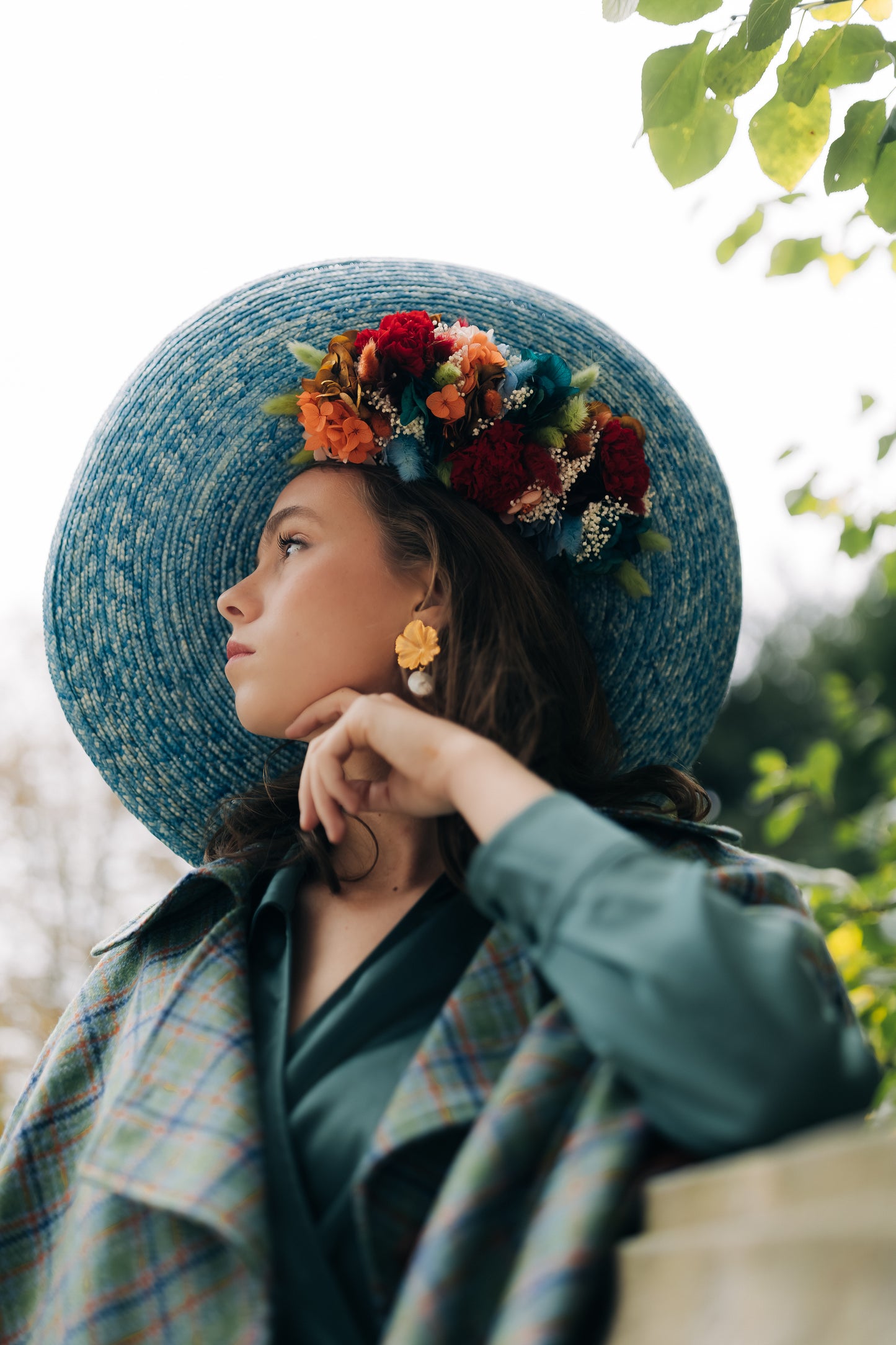 Capeline Gismonda - décor en-dessous