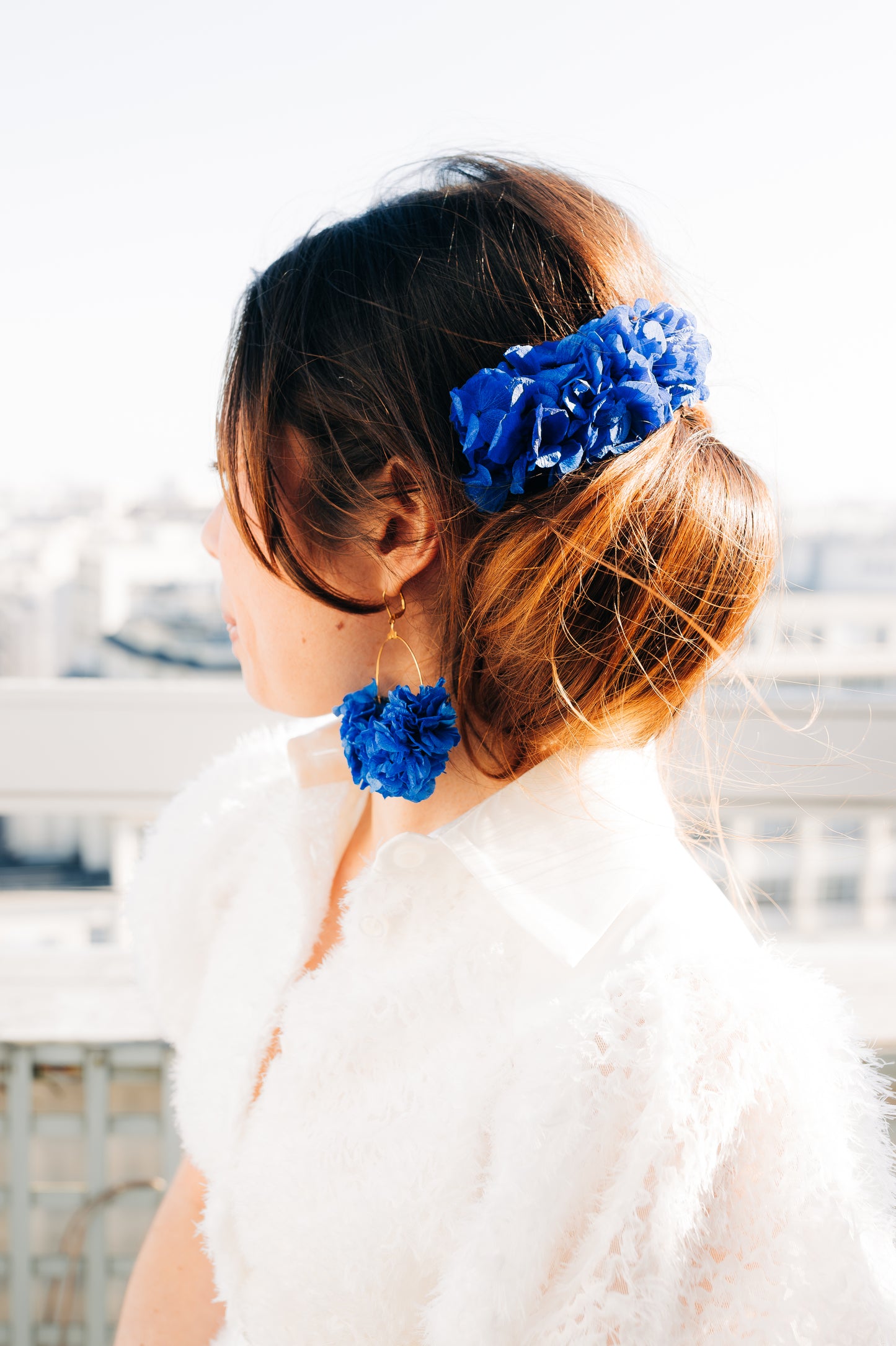 Cadix fleurs en tissu colorées pour tous les jours ou occasion