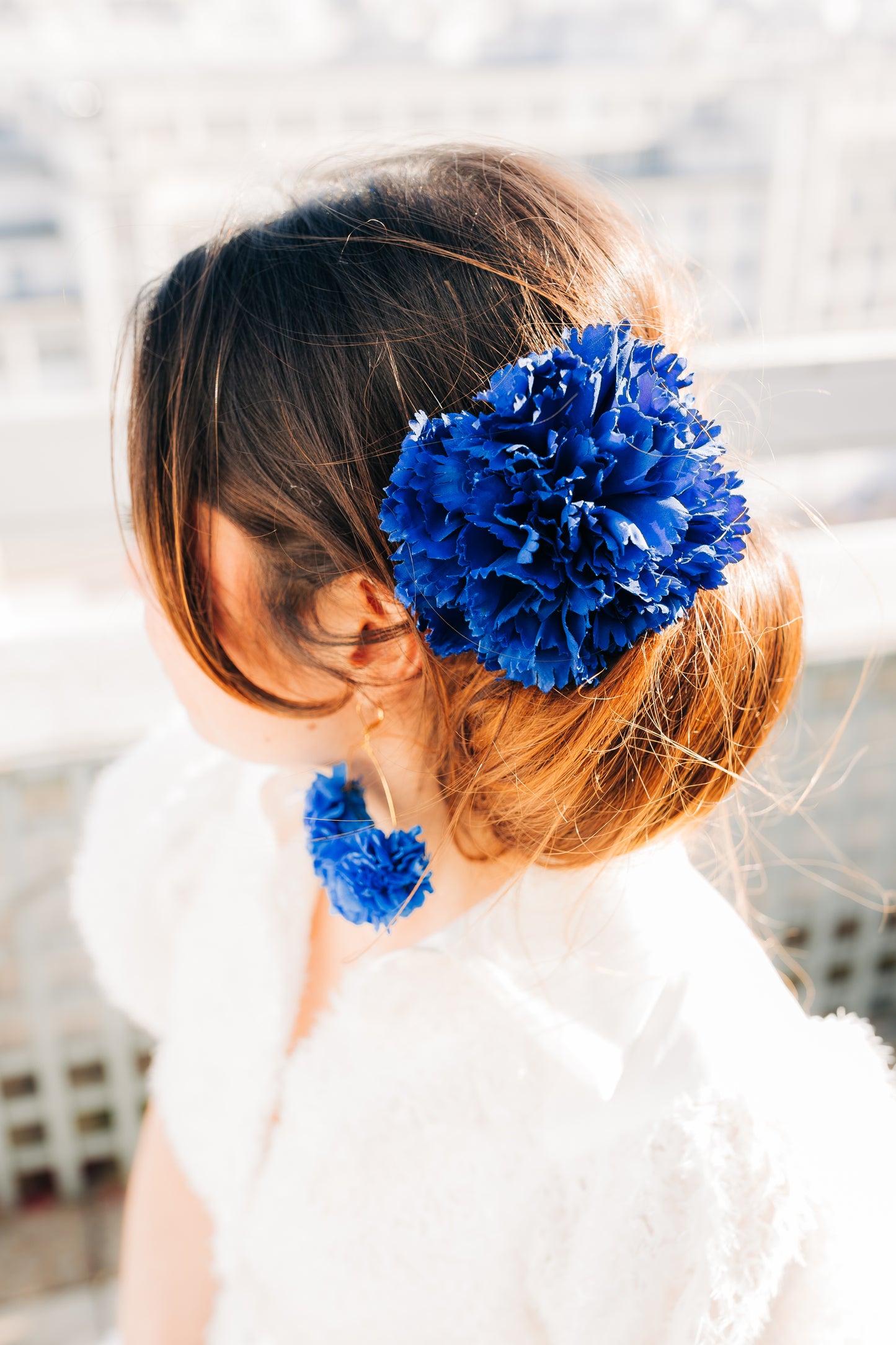 Cadix fleurs en tissu colorées pour tous les jours ou occasion